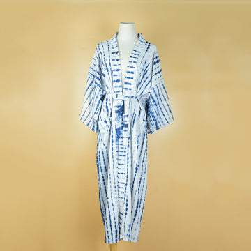 Lace-up Print Sun Shirt Long Sleeve Beach Resort Bikini Jacket