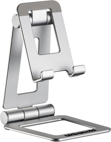 Urbanoki Portable Phone Tablet Stand Dual Folding Desk Travel Cradle Dock