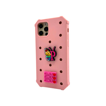 Lovefone Kids Silicone  Case iPhone 14 Baby Pink