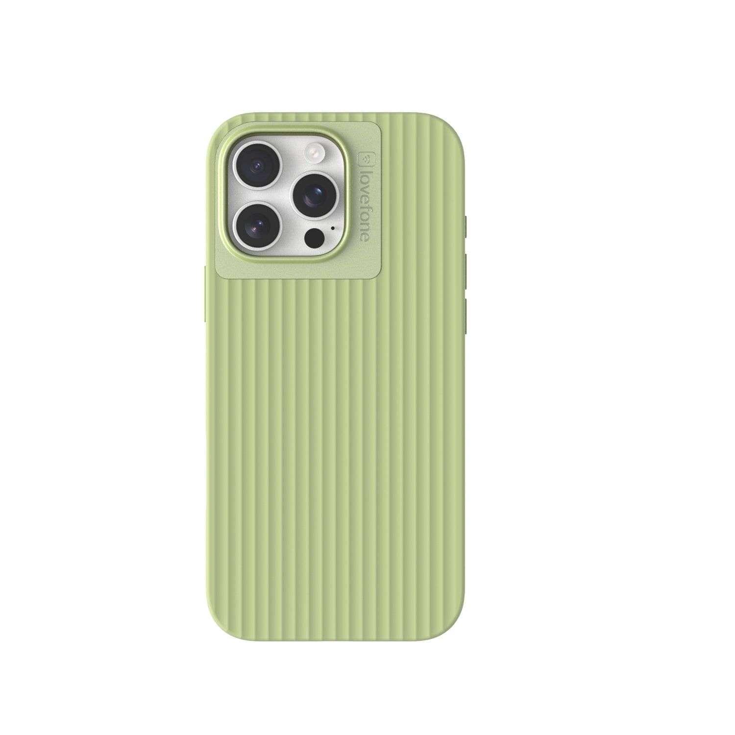 Lovefone Suitcase Case iPhone 15 Lime Luggage