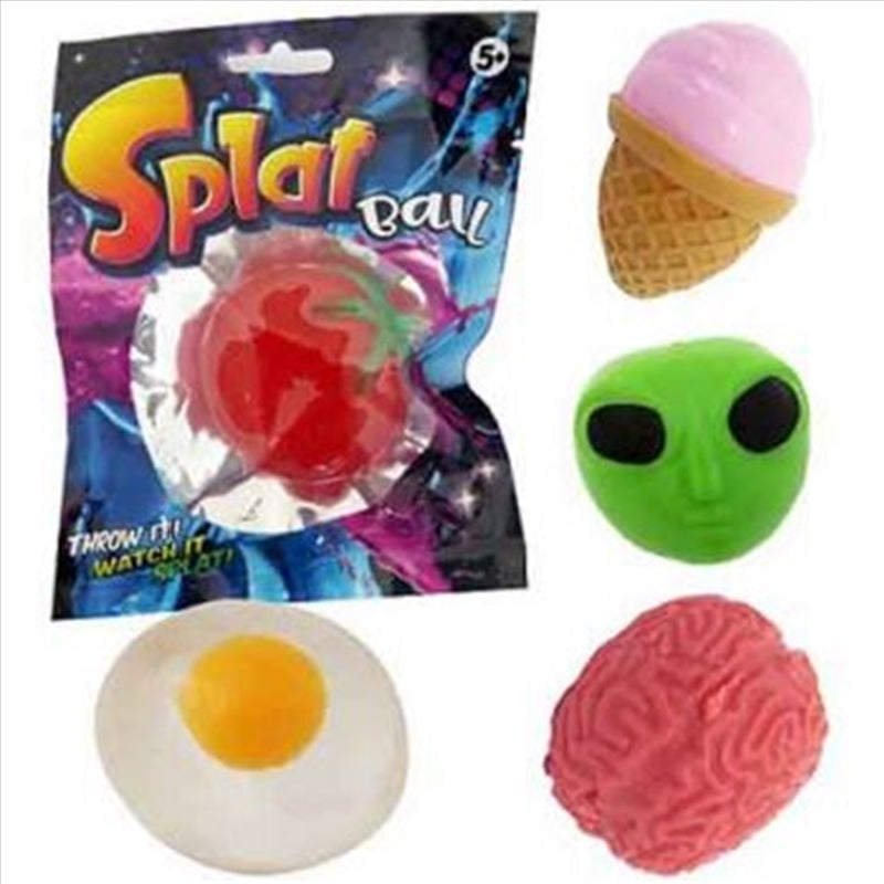 Splat Balls 6 assorted (SENT AT RANDOM)