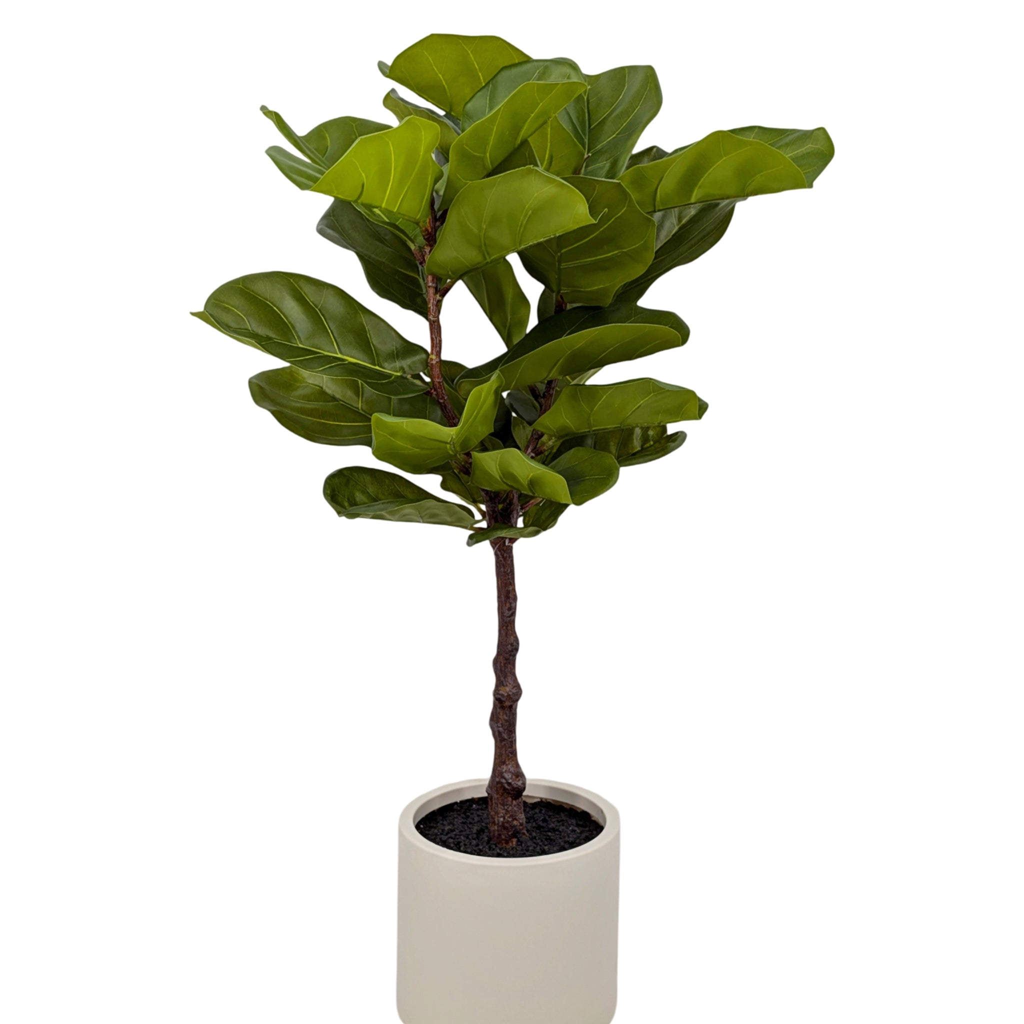 Artificial Real Touch Fiddleleaf Tree 100cm