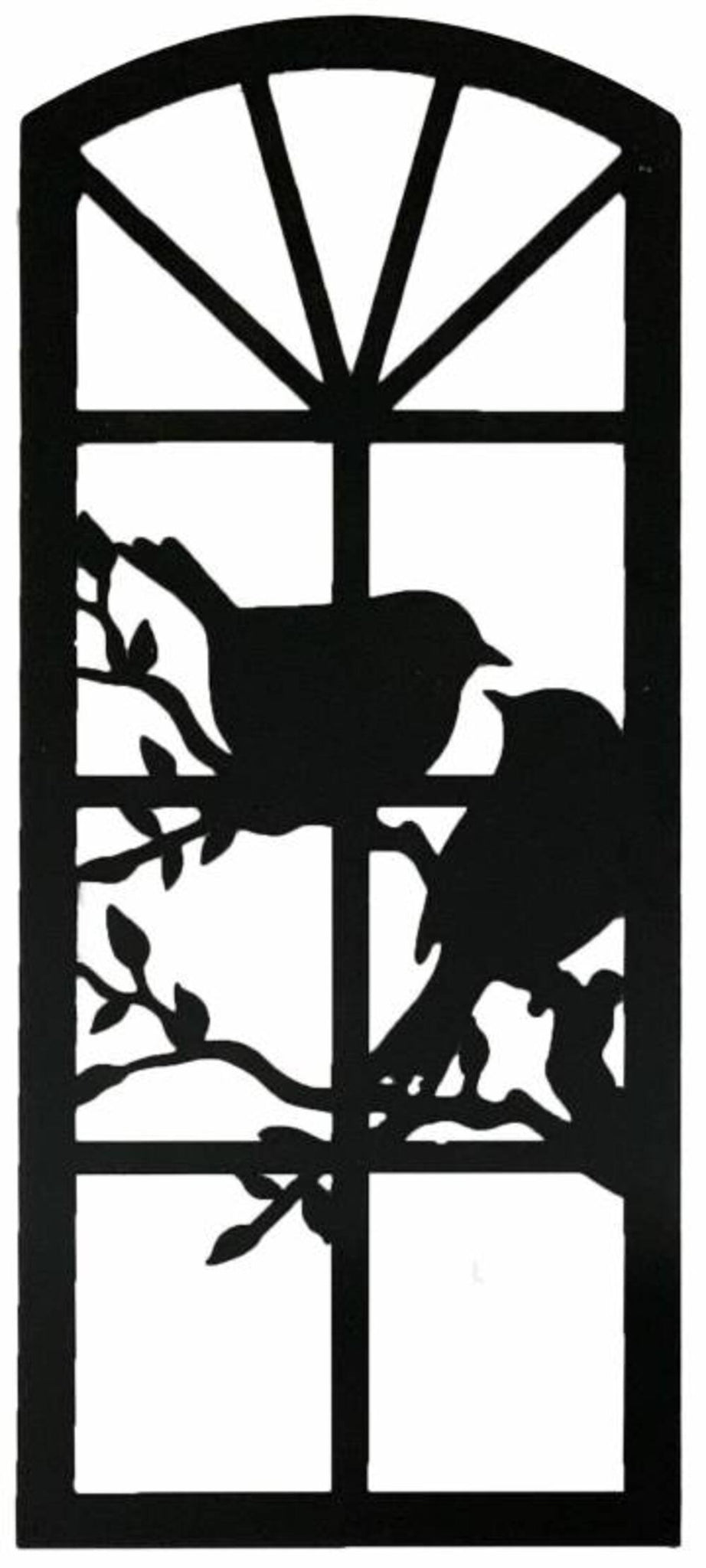 Birds By The Window Wall Art 56cm