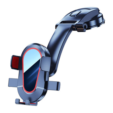 Red and Black Universal Car Phone Mount Holder - 360° Rotation with Upgraded Suction Cup for Dashboard & Windscreen