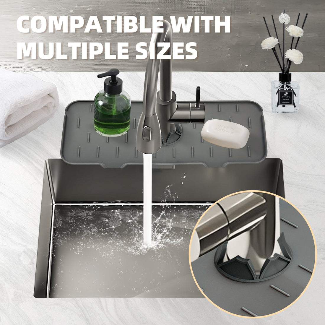 SINK FAUCET DRIP TRAY