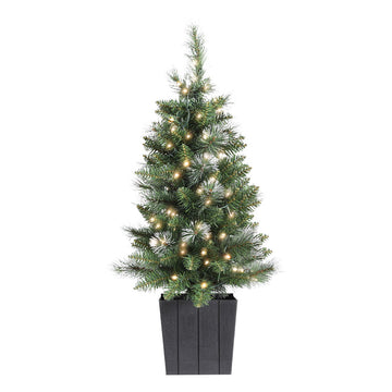 Sapin de Noël Jingle Jollys 90 cm en pot, décorations de fête
