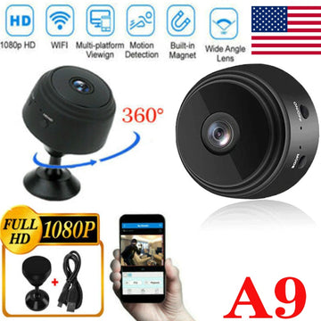 Mini Camera Wireless Wifi IP Home Security 1080P HD DVR Night Vision