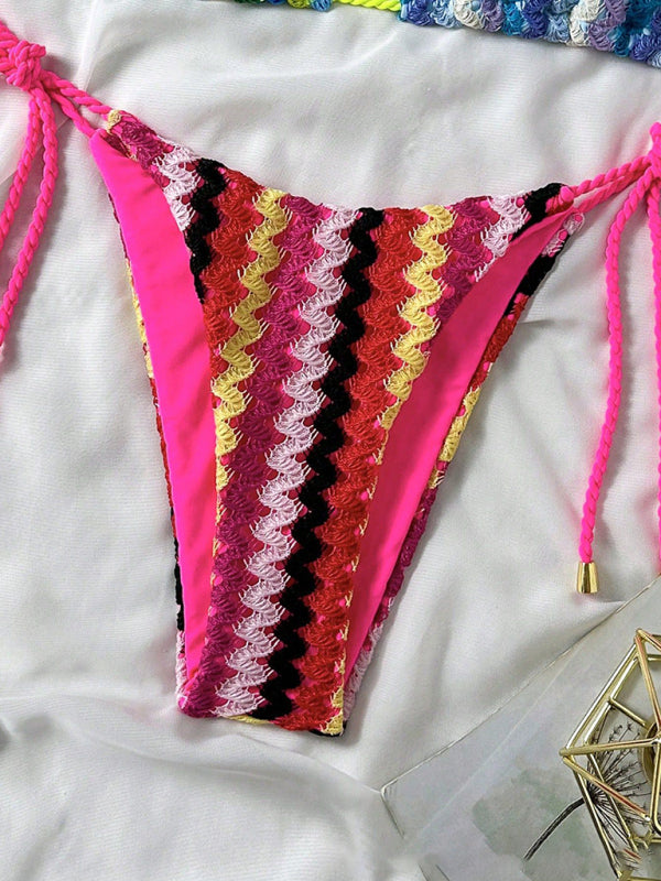 Sexy Knitted String Bikini