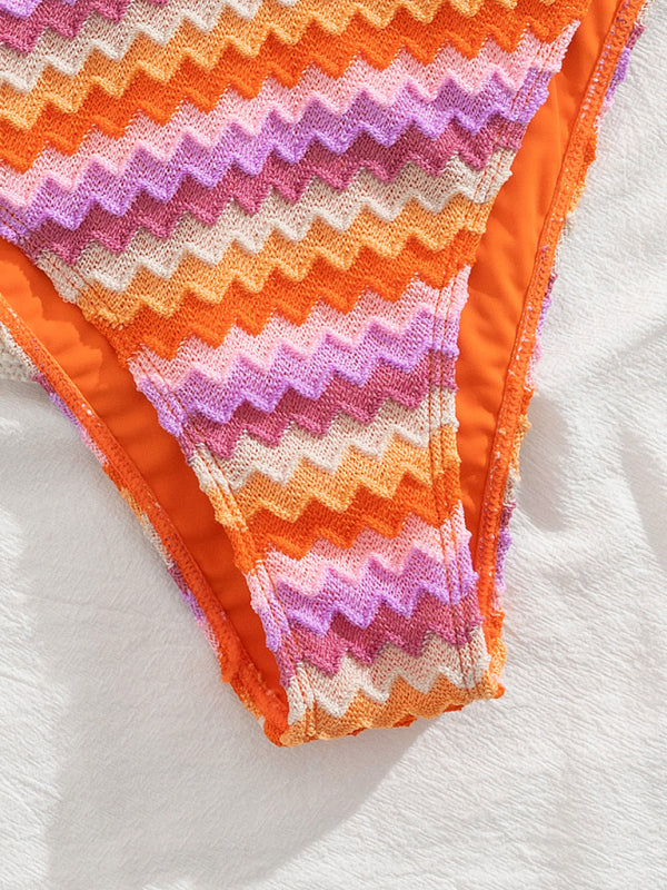 Sexy halter neck backless beach bikini